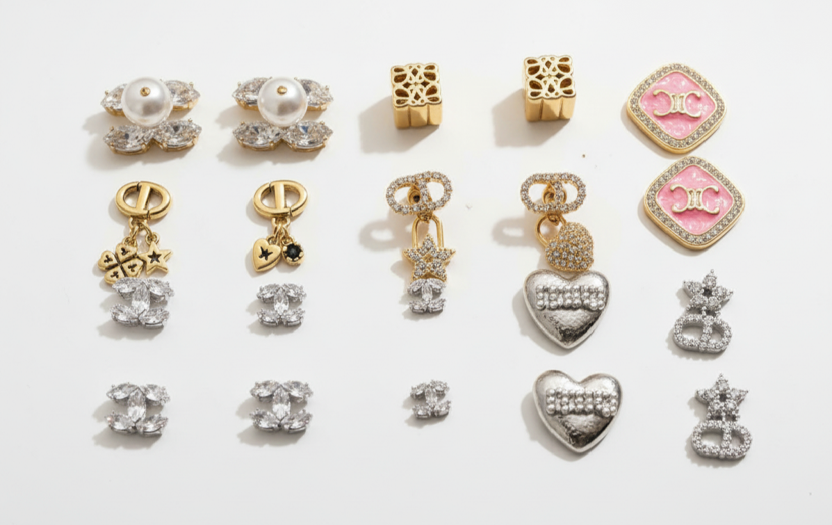 CC Daimond earrings set 🤍’