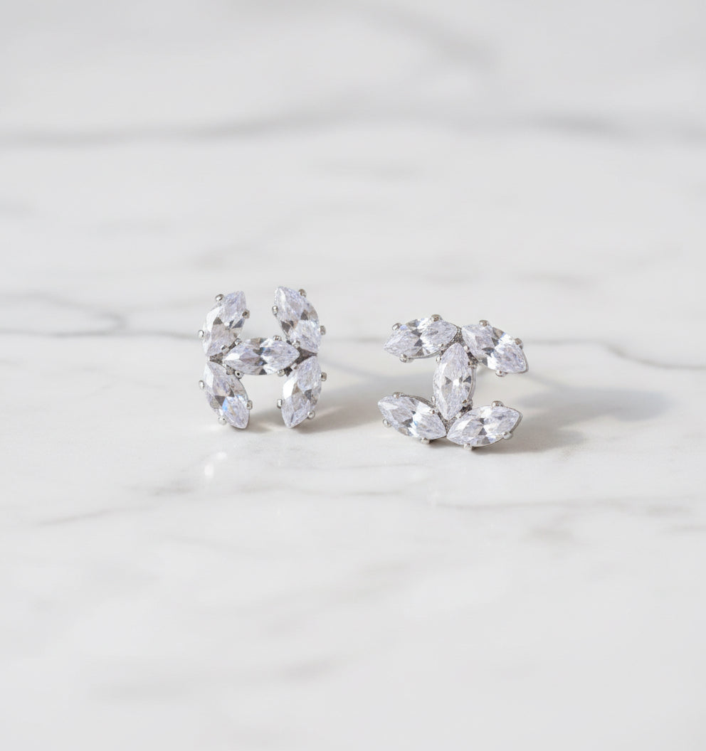 CC diamond earrings 🩶