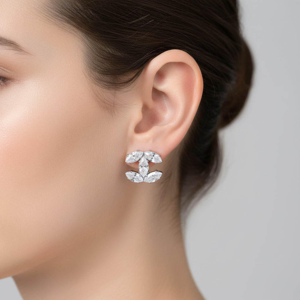 CC diamond earrings 🩶