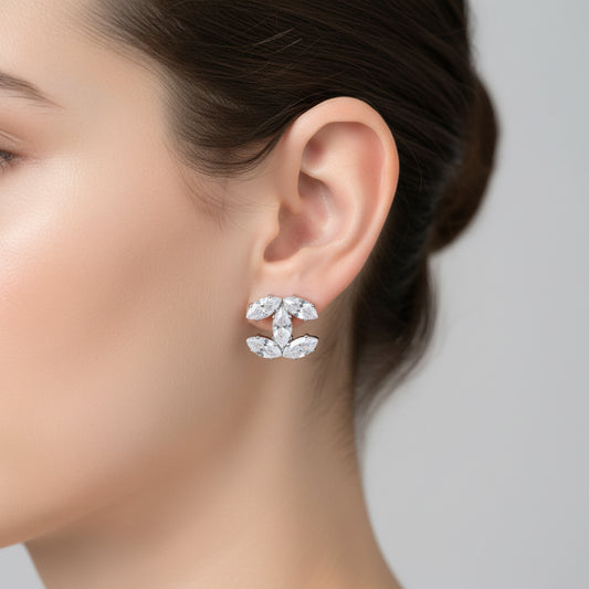 CC diamond earrings 🩶